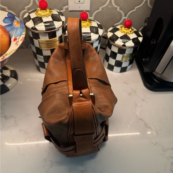 Leather Michael Kors shoulder purse - Picture 3 of 13